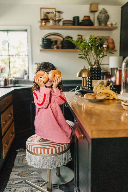 ROSE GAUZE SHIRT DRESS