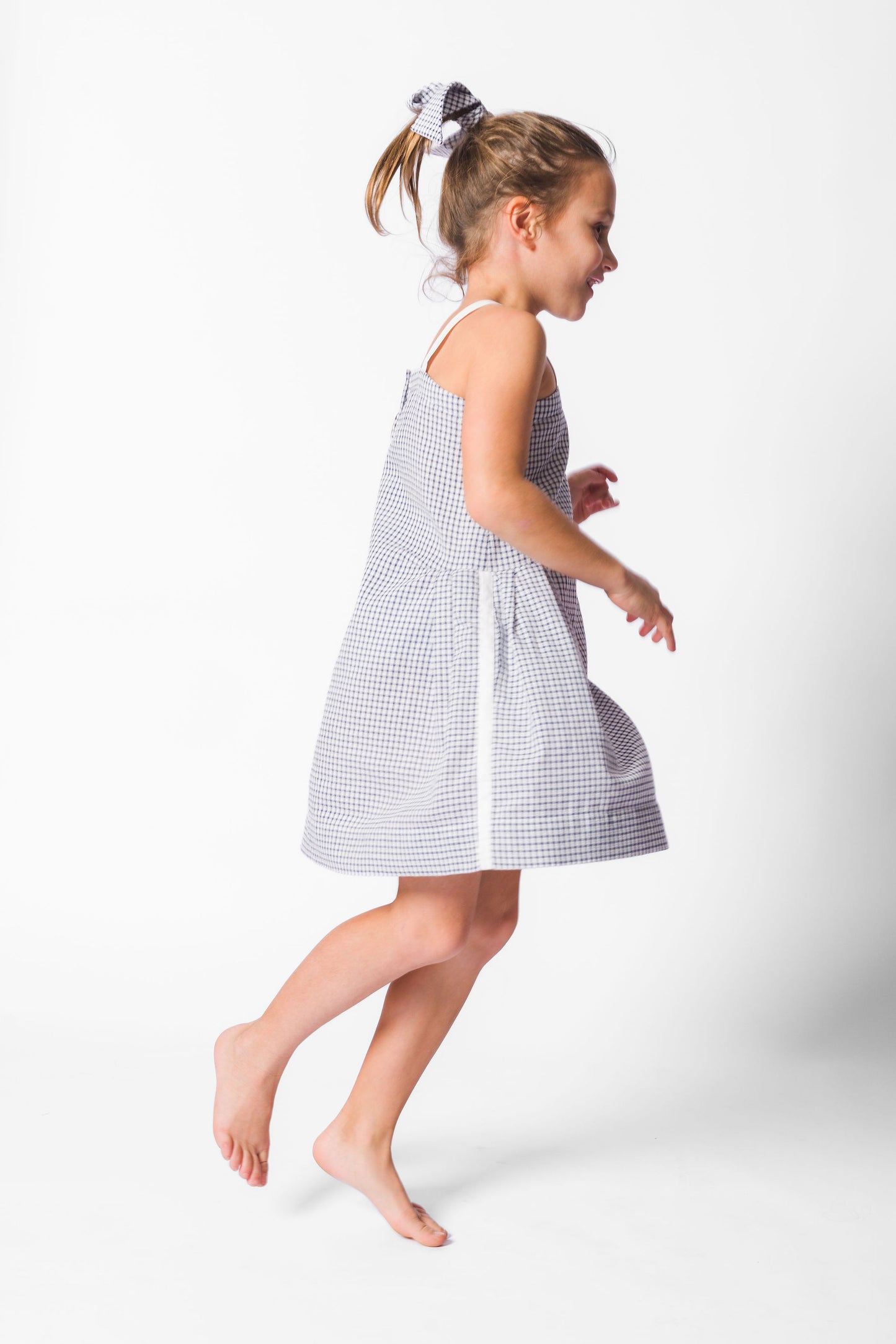 Navy Picnic Gown
