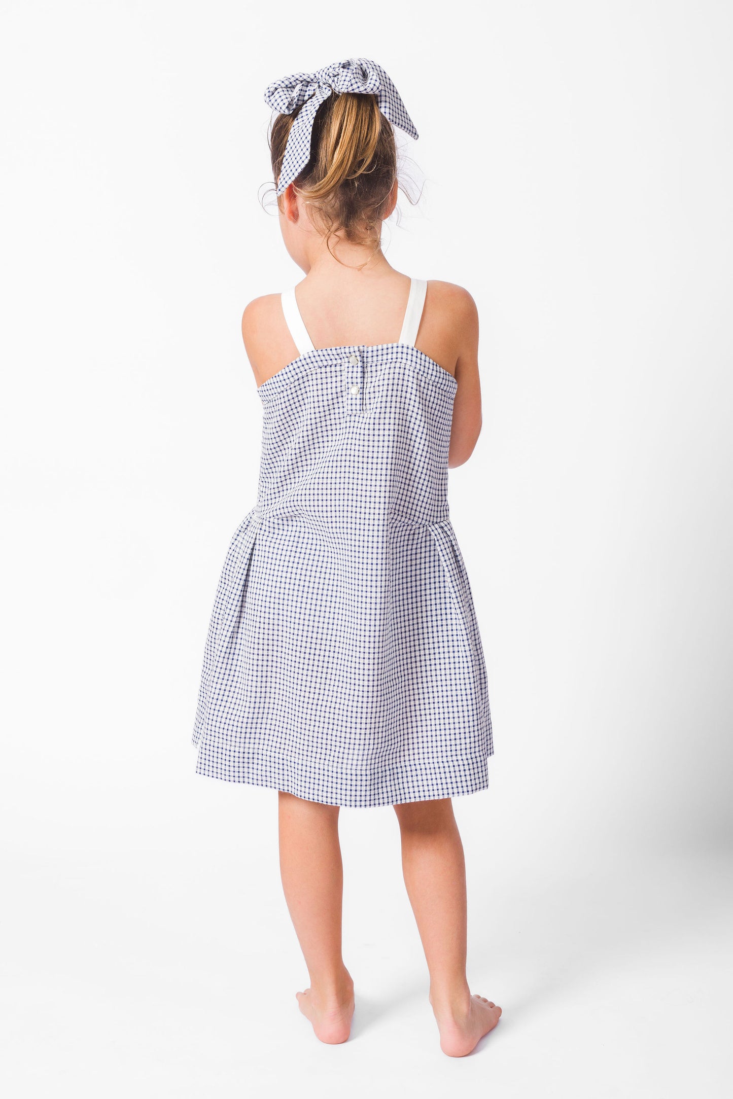 Navy Picnic Gown