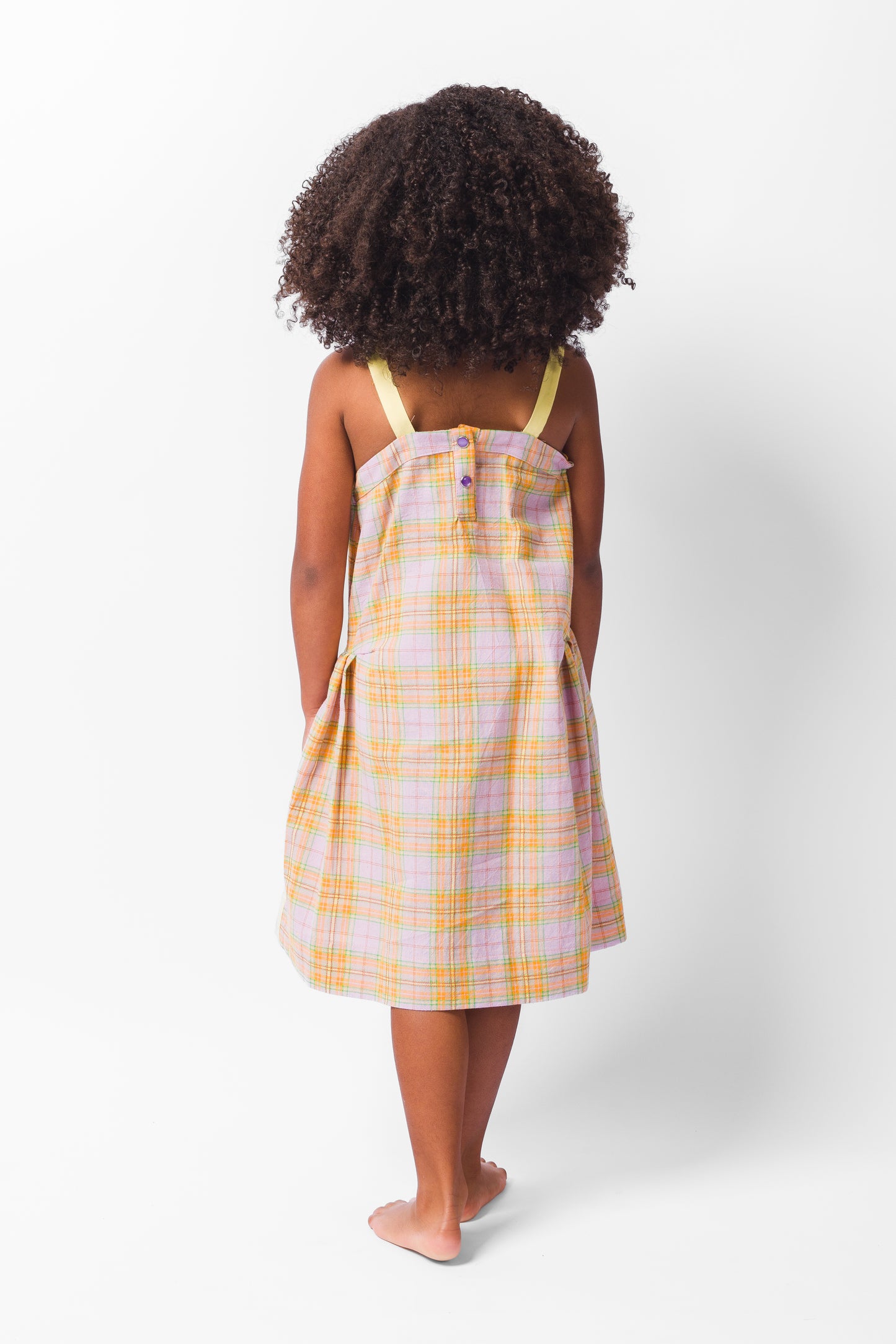 Lavender Texas Plaid Gown